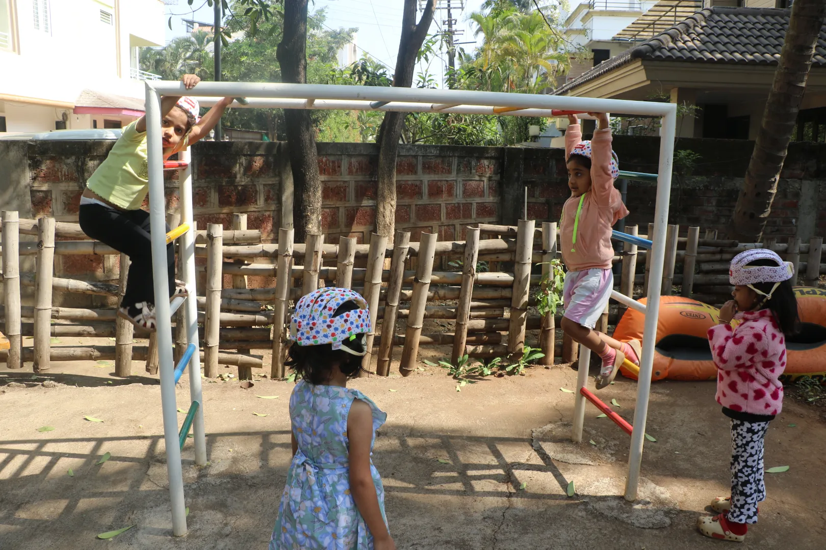 Children playing at Matern Roots Preschool